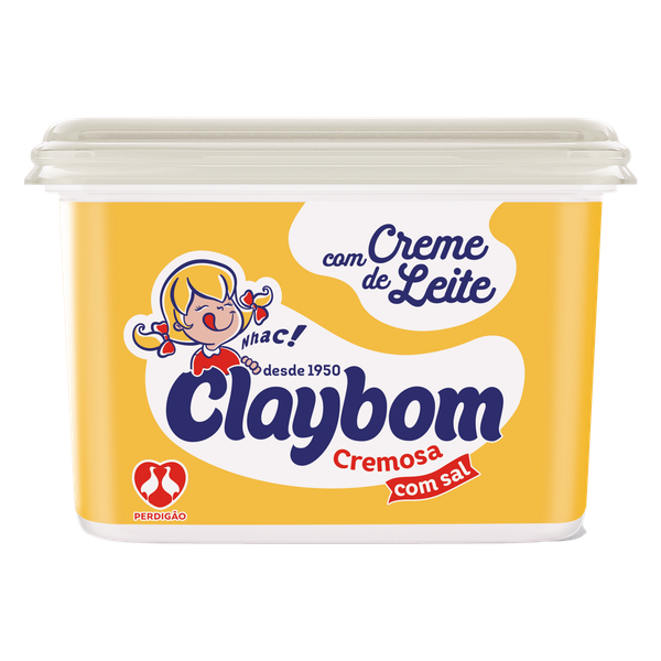 Margarina Claybom Com Sal 500g