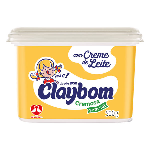 Margarina Claybom Sem Sal 500g