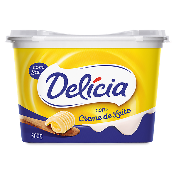 Margarina Delícia Com Sal 500g