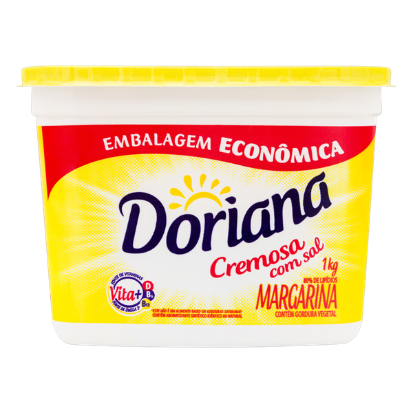 Margarina Doriana Com Sal 1kg