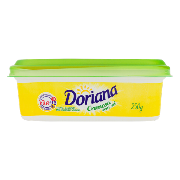 Margarina Doriana Sem Sal 250g