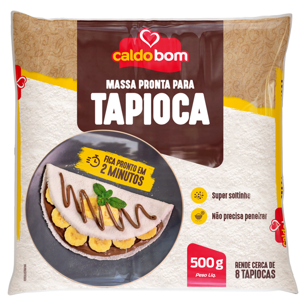 Massa para Tapioca Caldo Bom 500g