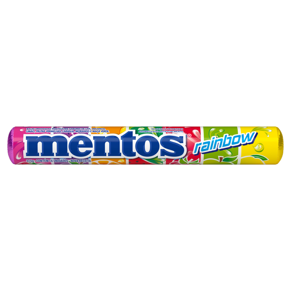 Drops Mentos Stick Rainbow 37,5g