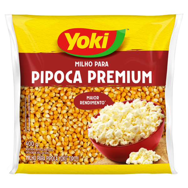 Milho para Pipoca Yoki Premium 400g