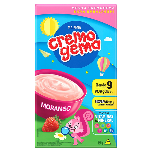 Mingau Cremogema Morango 180g