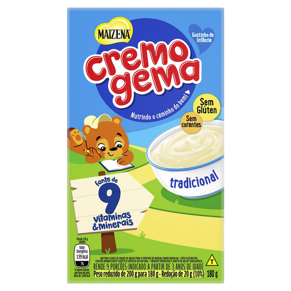 Mingau Cremogema Tradicional 180g