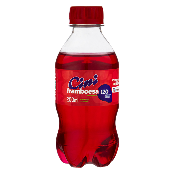 Refrigerante Mini Cini Framboesa PET 200ml