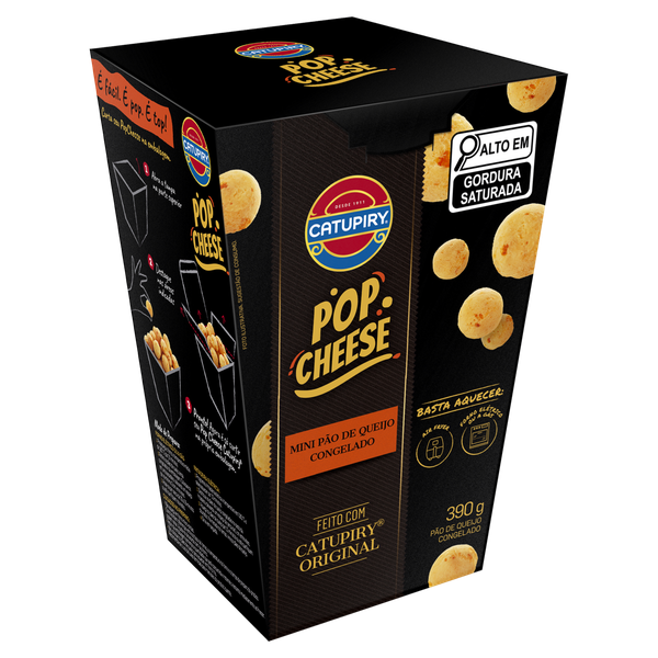 Mini Pão De Queijo Catupiry 390g