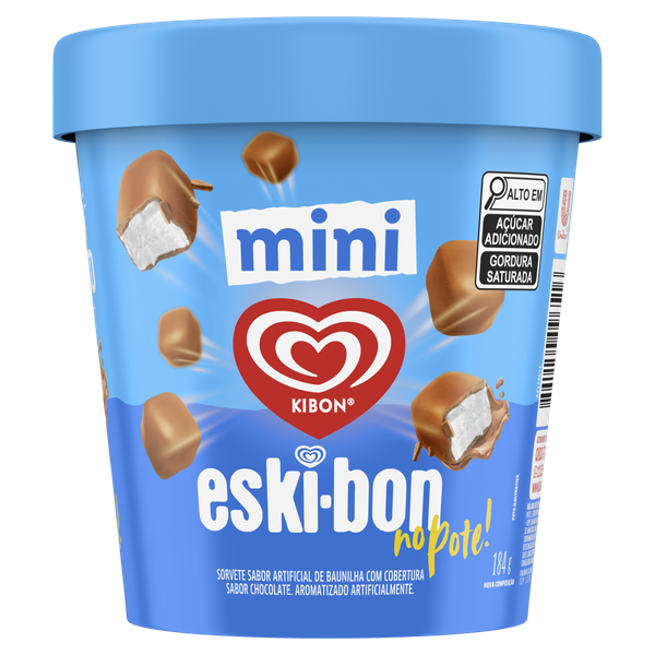 Sorvete Kibon Mini Eskibon 184g