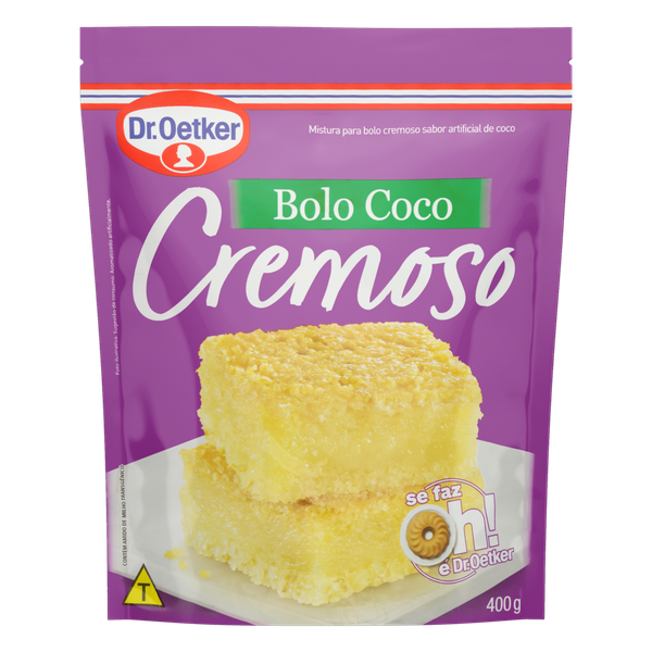 Mistura para Bolo Dr. Oetker Coco Cremoso 400g