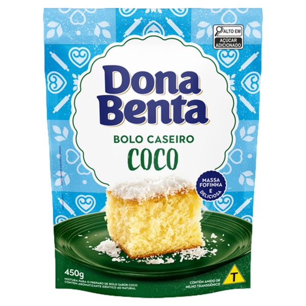 Mistura para Bolo Dona Benta Coco 450g