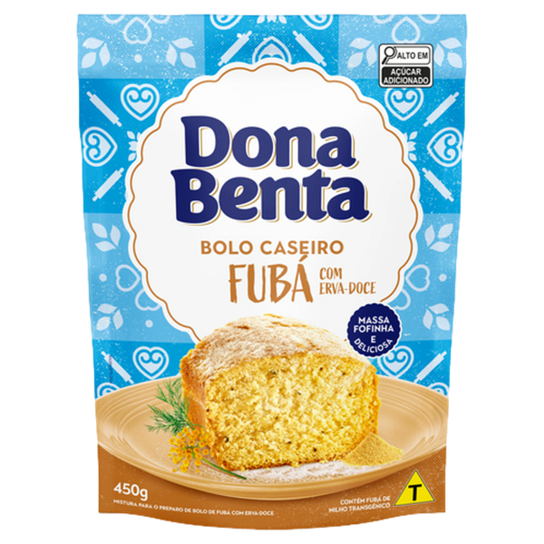 Mistura para Bolo Dona Benta Fubá 450g