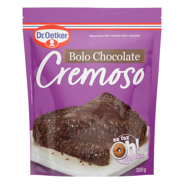 Mistura para Bolo Dr Oetker Chocolate Cremoso 300g