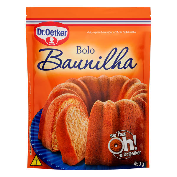 Mistura para Bolo Dr. Oetker Baunilha 400g