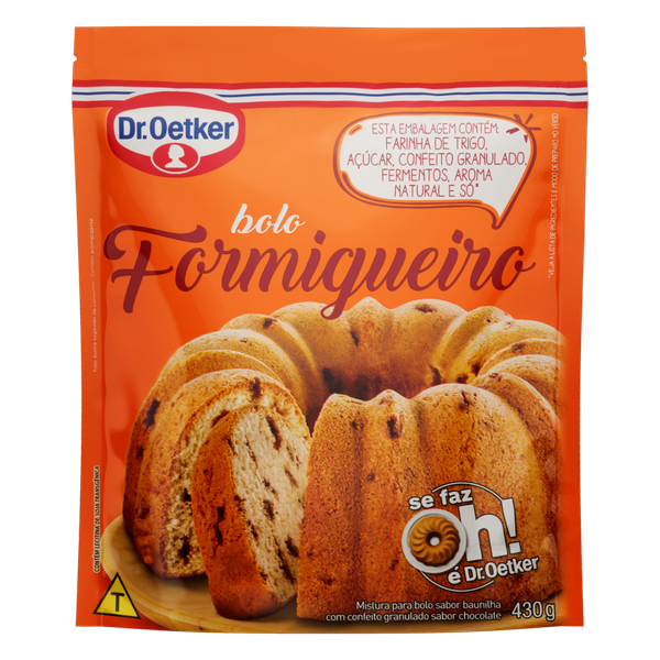 Mistura para Bolo Dr Oetker Formigueiro 430g