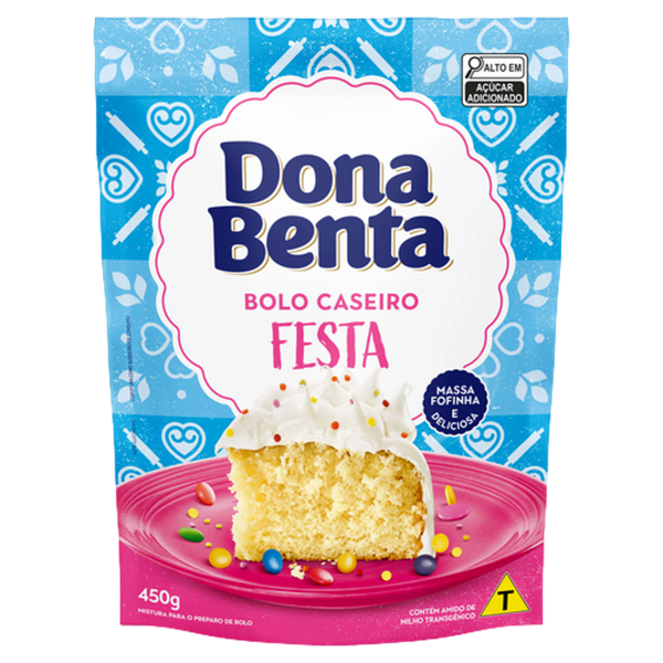 Mistura para Bolo Dona Benta Festa 450g