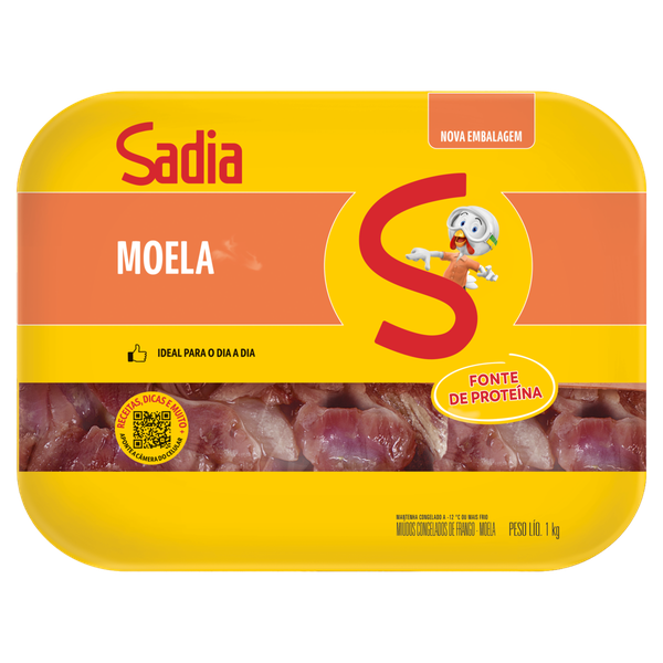Moela de Frango Sadia Congelada 1kg