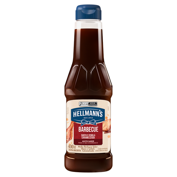 Molho Barbecue Hellmanns Shoyu e Cebola 400g