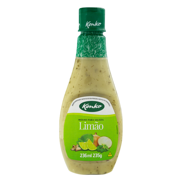 Molho De Salada Kenko Limão 236ml