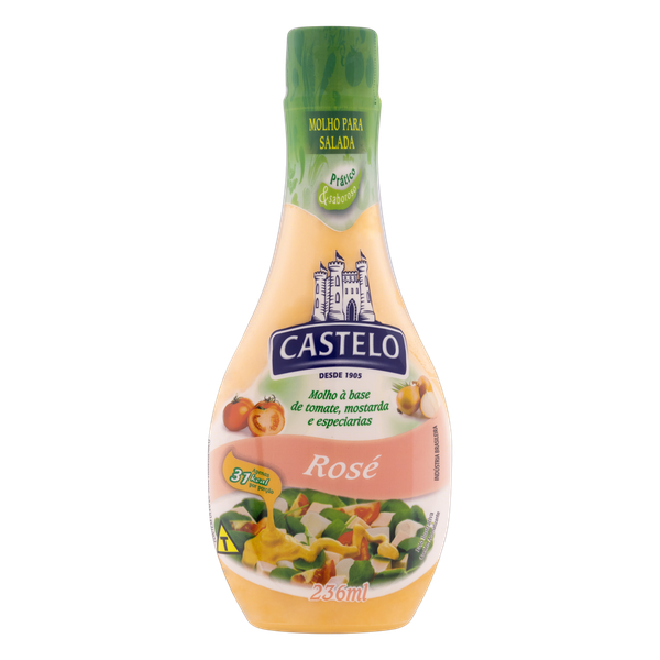 Molho de Salada Castelo Rose 236ml