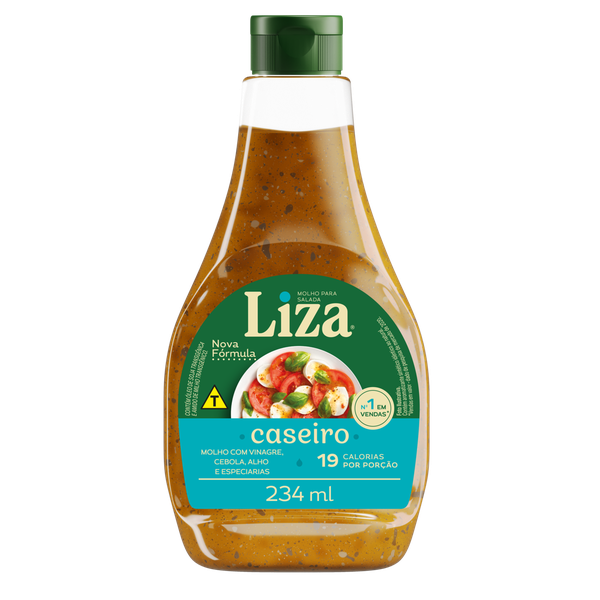 Molho de Salada Liza Caseiro 234ml
