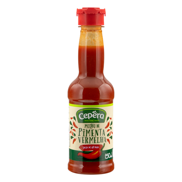 Molho Pimenta Cepêra Vermelho 150ml