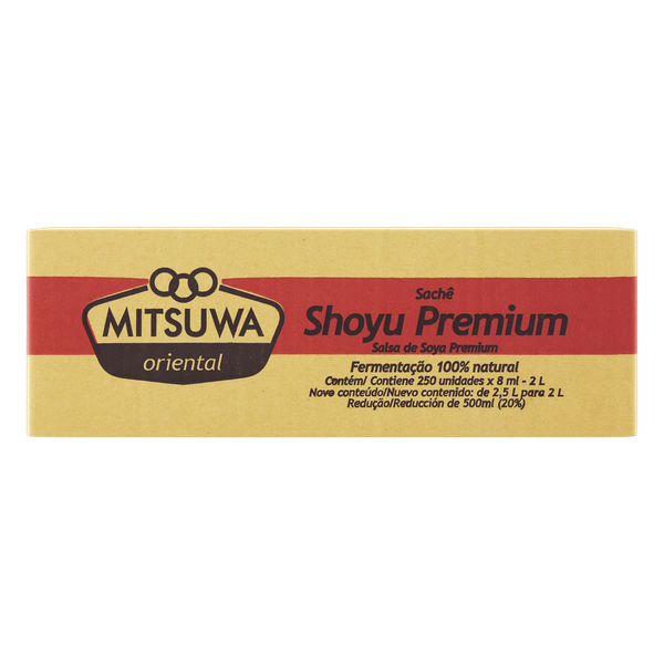Molho Shoyu Mitsuwa Sachê 250x8ml