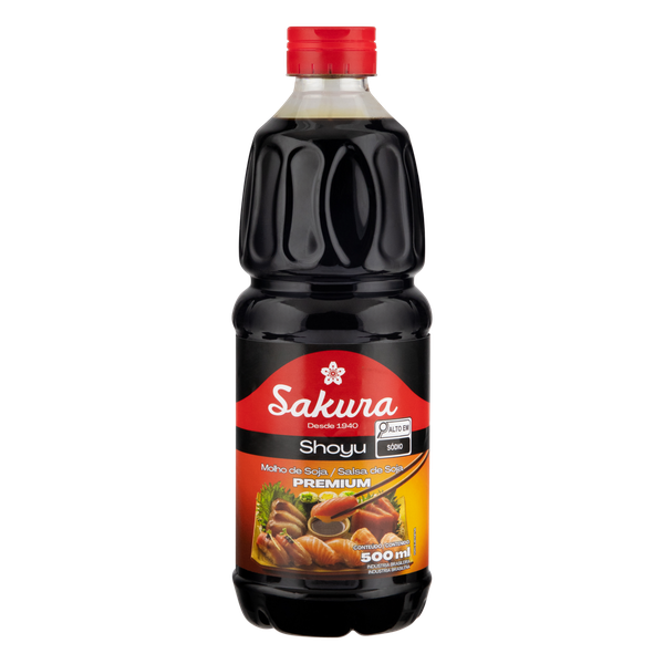 Molho Shoyu Sakura Premium 500ml