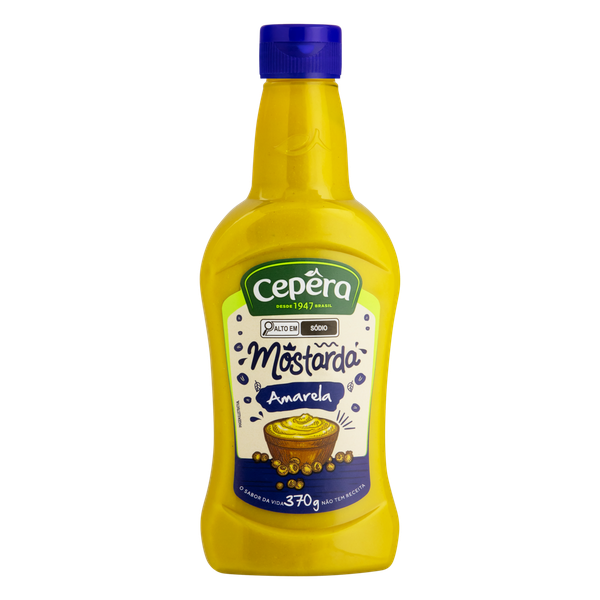 Mostarda Cepêra Amarelo 370g