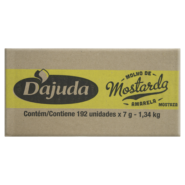Mostarda D'Ajuda Sachê 192x7g