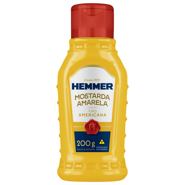 Mostarda Amarela Hemmer 200g