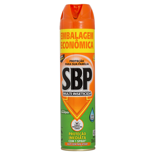 Inseticida Aerossol SBP Multi Eucalipto 380ml