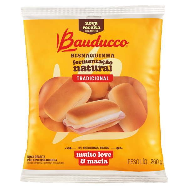 Pão Bauducco Bisnaguinha 260g
