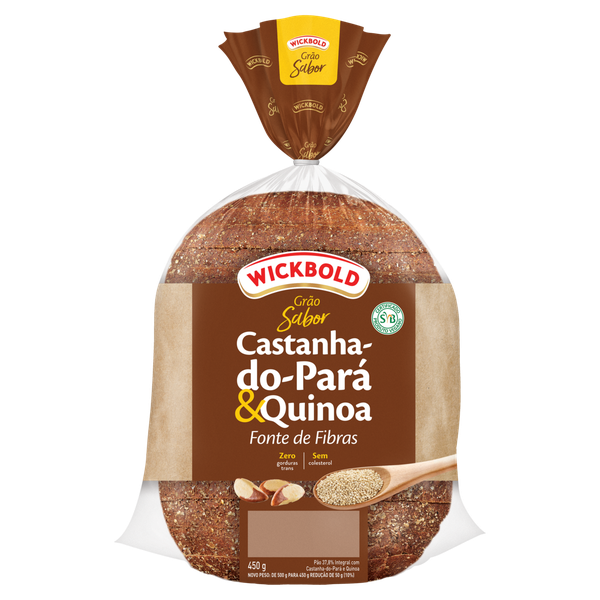 Pão de Forma Wickbold Castanha 500g