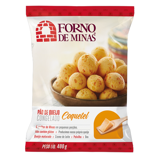 Pão de Queijo Forno Minas Coq 400g