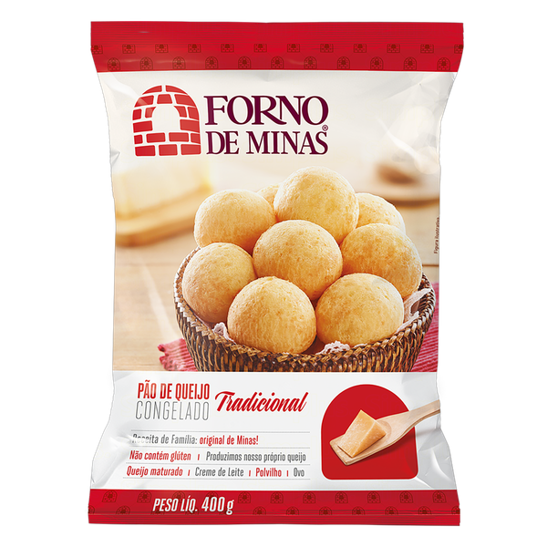 Pão de Queijo Forno Minas Tradicional 400g