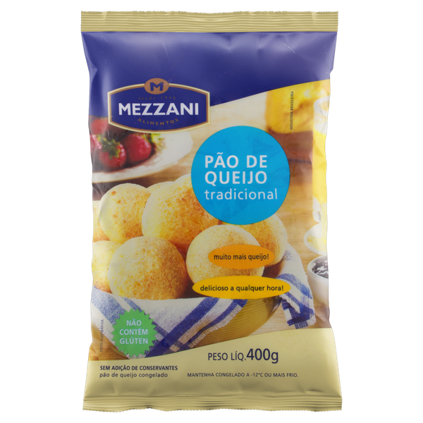 Pão de Queijo Mezzani Tradicional 400g