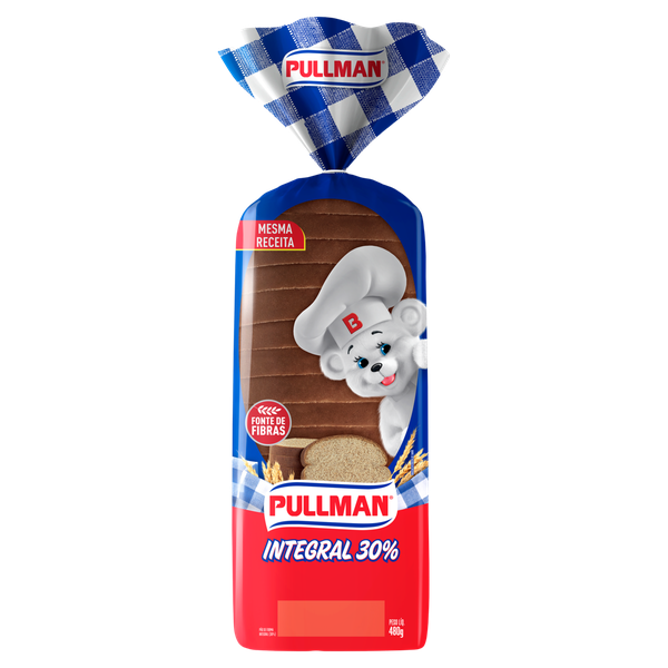 Pão Pullman Integral 480g