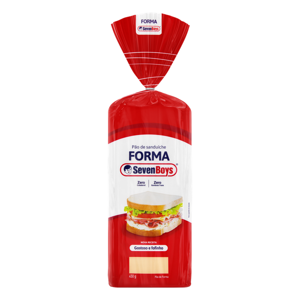 Pão Seven Boys Forma 450g