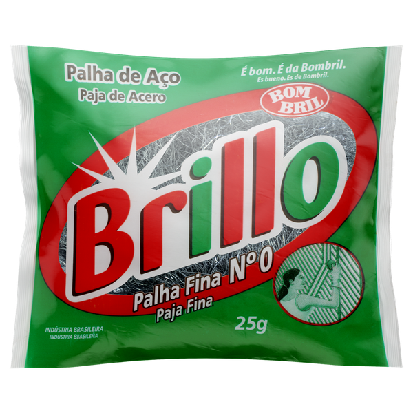 Palha Aço Brillo N0 25g