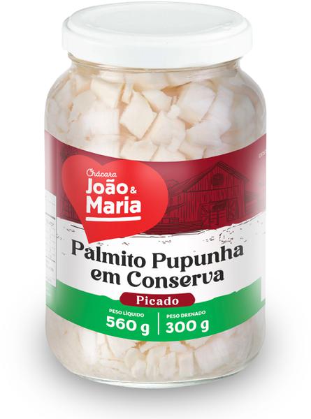 Palmito Ch Joao E Maria Pupunha Pic 300G