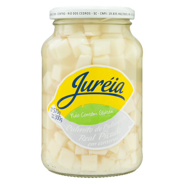 Palmito Real Picado Juréia 300g
