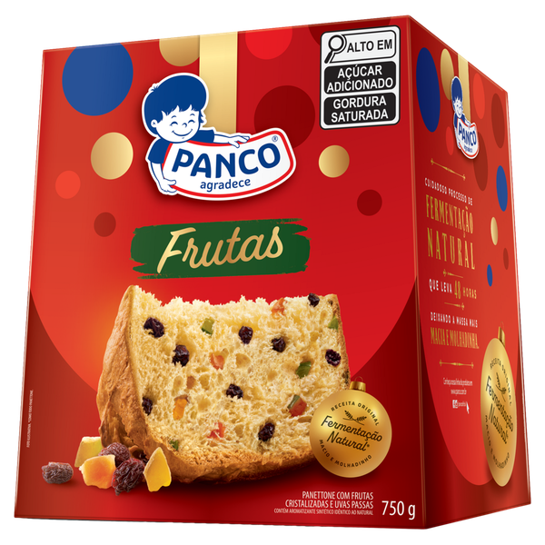Panettone Panco Frutas 750g