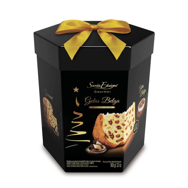 Panettone Santa Edwiges Gotas Belgas 908g