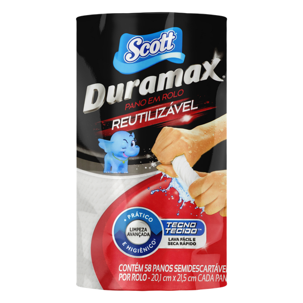 Pano Scott Duramax 58 Folhas Branco