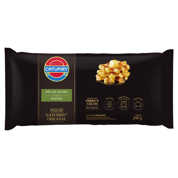 Pão De Queijo Catupiry Waffle 240g