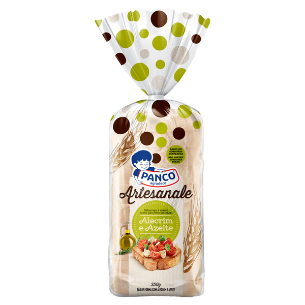 Pão Artesanale Panco Alecrim e Azeite 350g