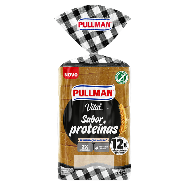 Pão Pullman Vital Sabor Mais Proteínas 370g