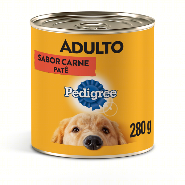 Ração Pedigree Patê Carne 280g