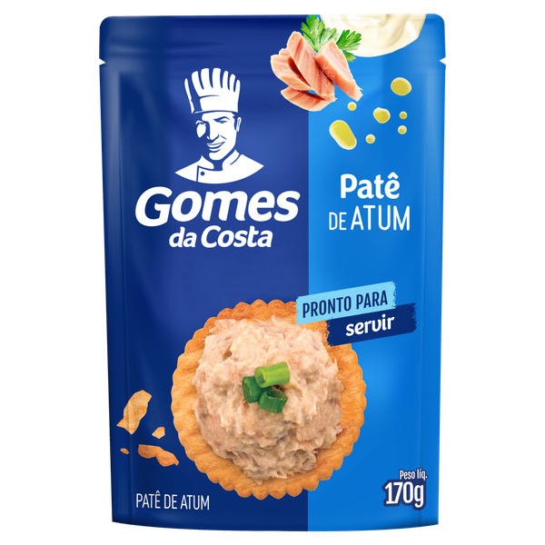 Patê de Atum Gomes da Costa Tradicional 170g